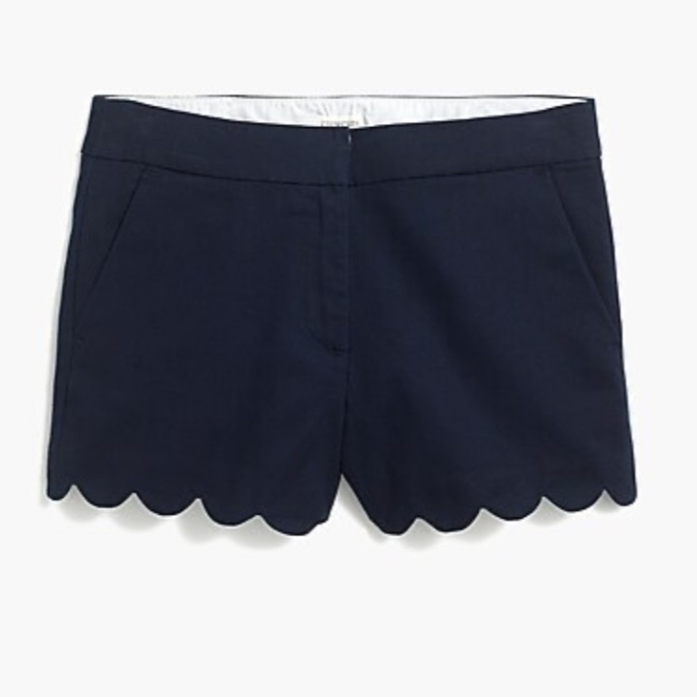 Girls J. Crew Crewcuts Scalloped Edge Shorts 
16